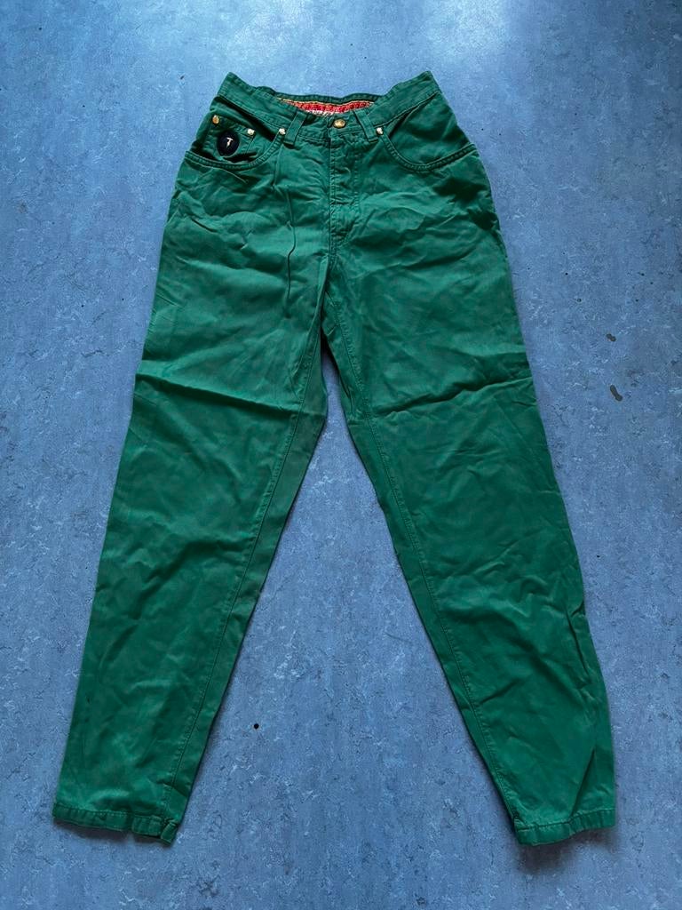 Vintage 90s Trussardi jeans, Verzenden, Zo goed als nieuw, Maat 36 (S), Lang