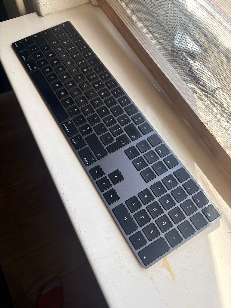 Apple Magic Keyboard met numeriek gedeelte, Computers en Software, Toetsenborden, Numeriek, Ophalen of Verzenden, Zo goed als nieuw
