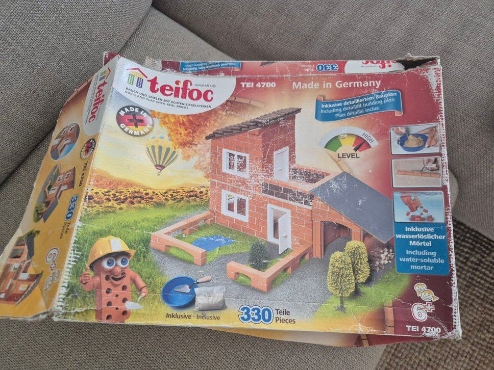 Teifoc Bouwspeelgoed Set 4700 - Bouwen met echte stenen, Ophalen, Gebruikt, Overige merken
