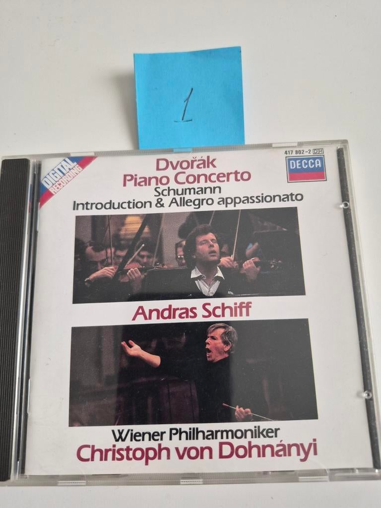 Dvořák Piano Concerto / Schumann Introduction & Allegro, Ophalen of Verzenden
