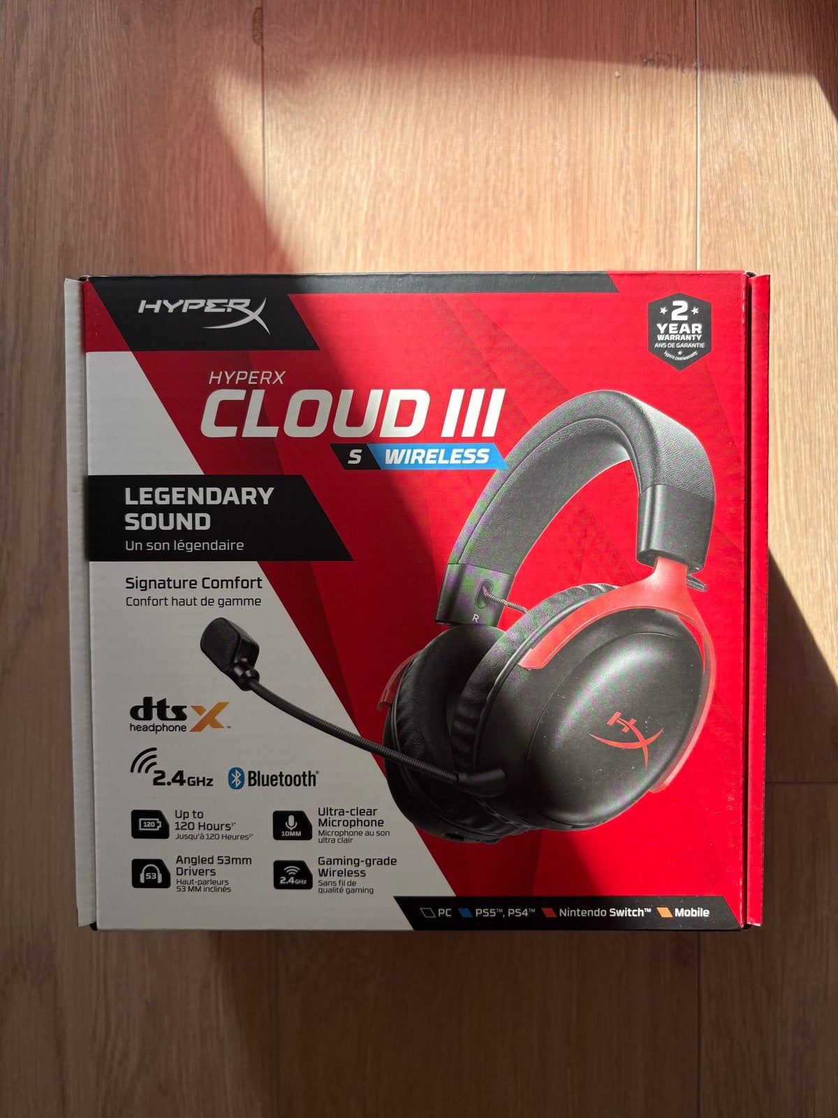 HyperX Cloud III S Wireless Gaming Headset - Nieuw, Ophalen of Verzenden, Nieuw
