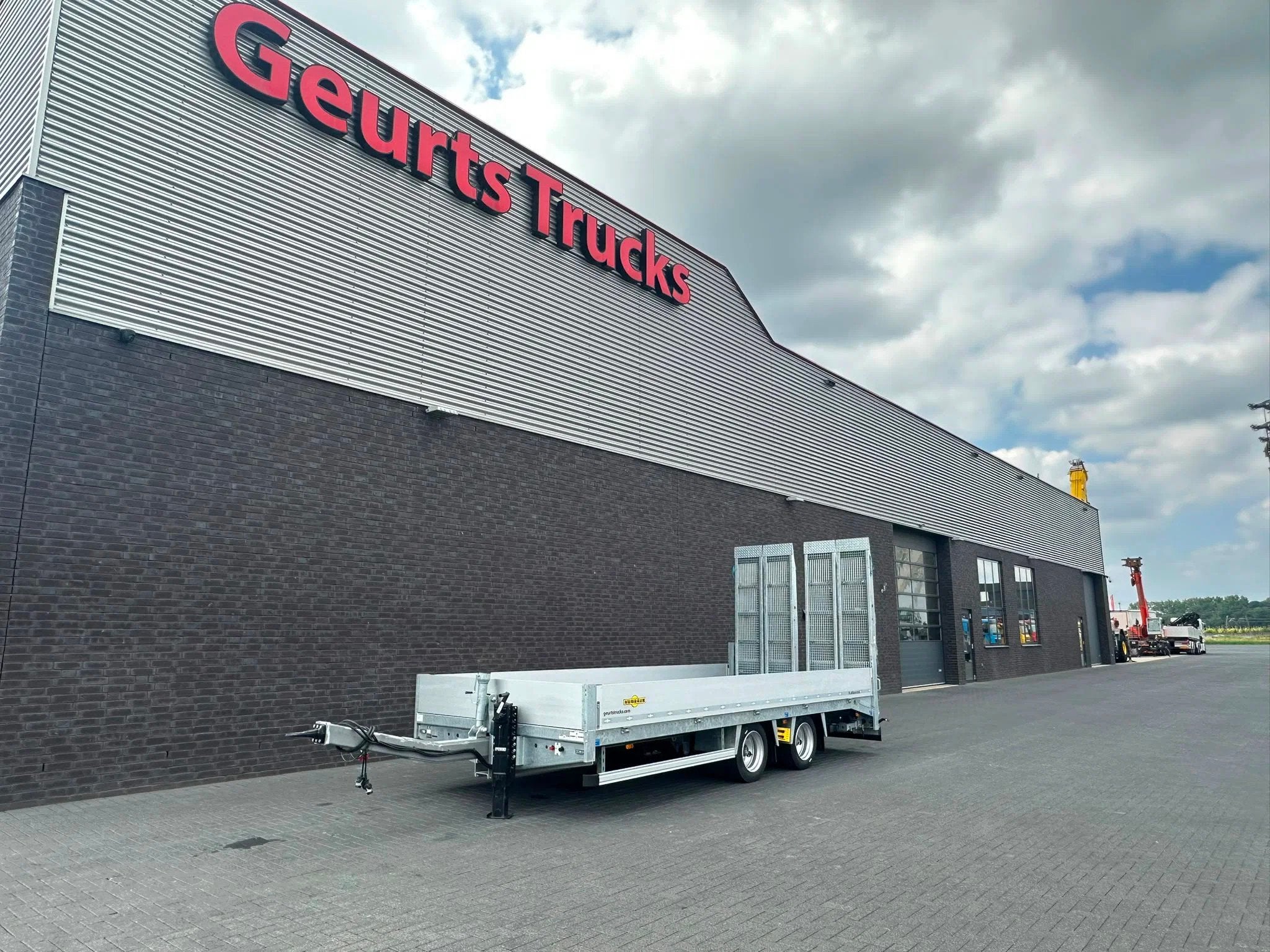 Humbaur TBA 2 ASSER DIEPLAPER AANHANGER (bj 2025), Overige brandstoffen, Bedrijf, Zilver of Grijs, Aanhangers en Opleggers