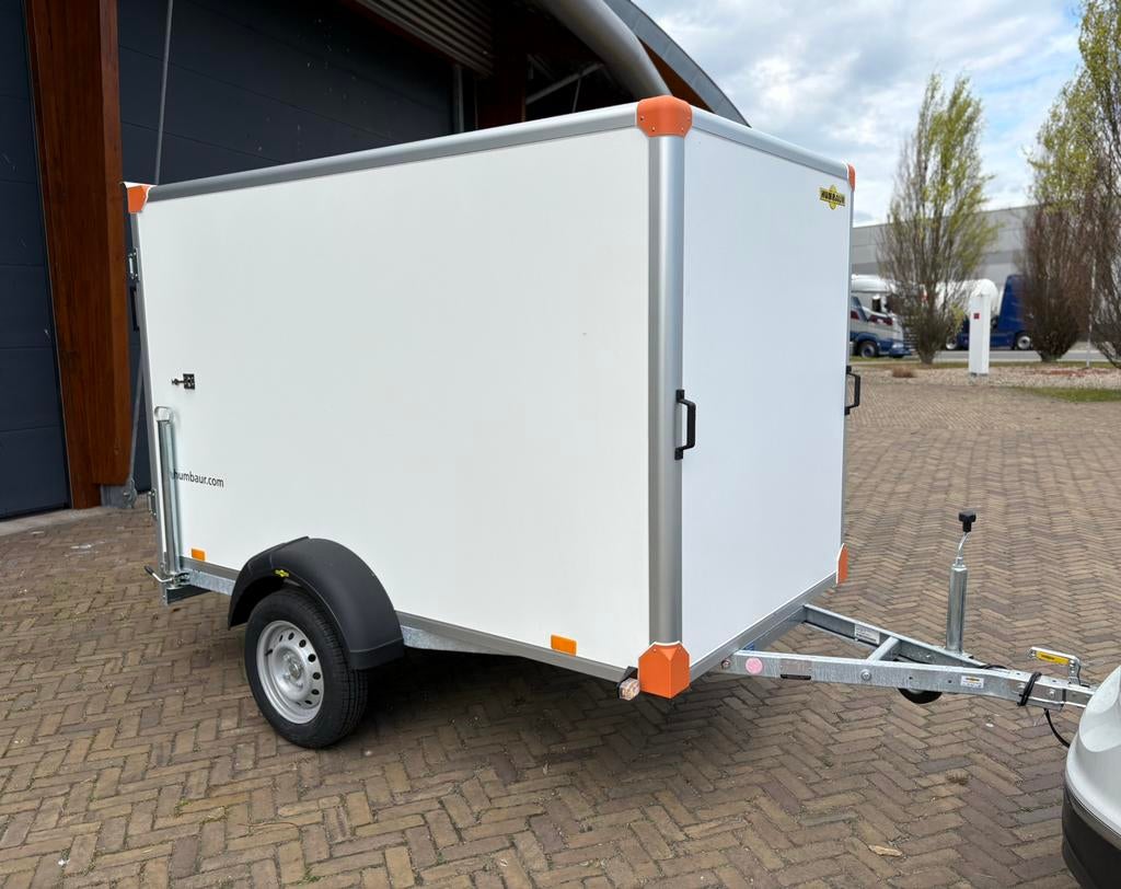 NIEUWE Humbaur gesloten aanhangwagen 750kg 251x132x152cm ❗️, Ophalen of Verzenden, Zo goed als nieuw