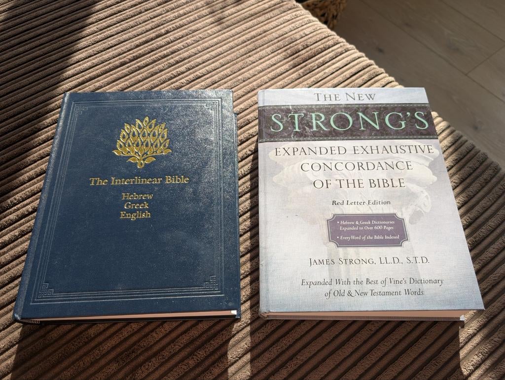 Interlinear Bijbel & Strong's Concordantie (Engels), Boeken, Ophalen of Verzenden, Zo goed als nieuw, Jay P. Green Sr. / James Strong