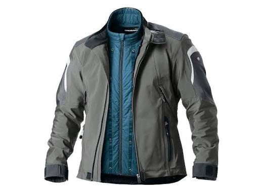BMW Motorpak maat 52 grijs/zwart met uitneembare voering, Ophalen of Verzenden, Tweedehands, Heren, Combipak