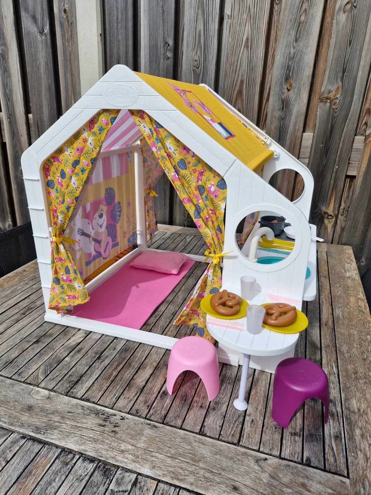 Baby Born Vakantiehuis met accessoires, Ophalen of Verzenden, Zo goed als nieuw, Meisje