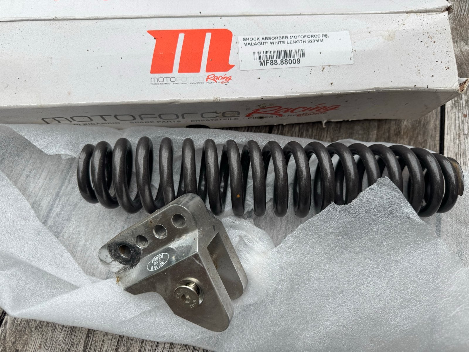 MotoForce Racing Schokdemper Malaguti 320mm, Ophalen, Nieuw