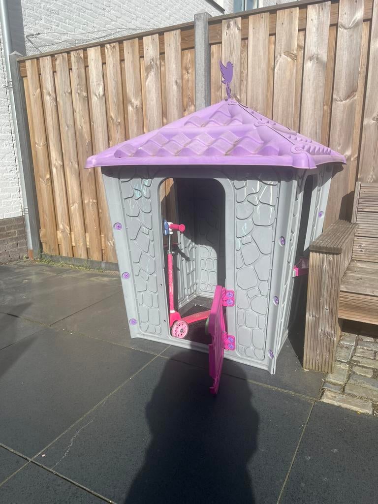 Speelhuisje, Kinderen en Baby's, Speelgoed | Buiten | Speelhuisjes, Ophalen, Zo goed als nieuw, Kunststof