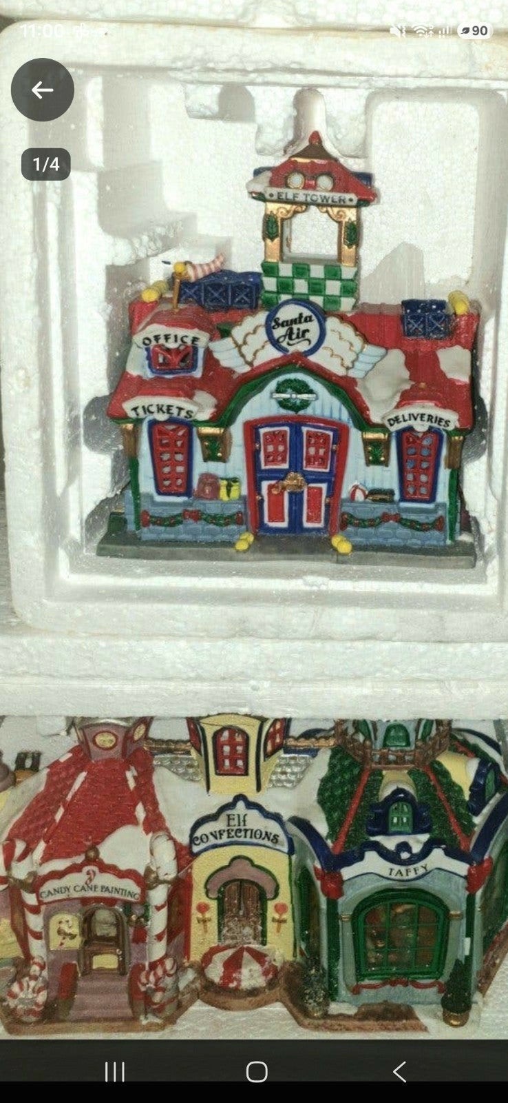 lemax elfen store porselein zeldzaam uit het jaar 2000, Diversen, Ophalen of Verzenden