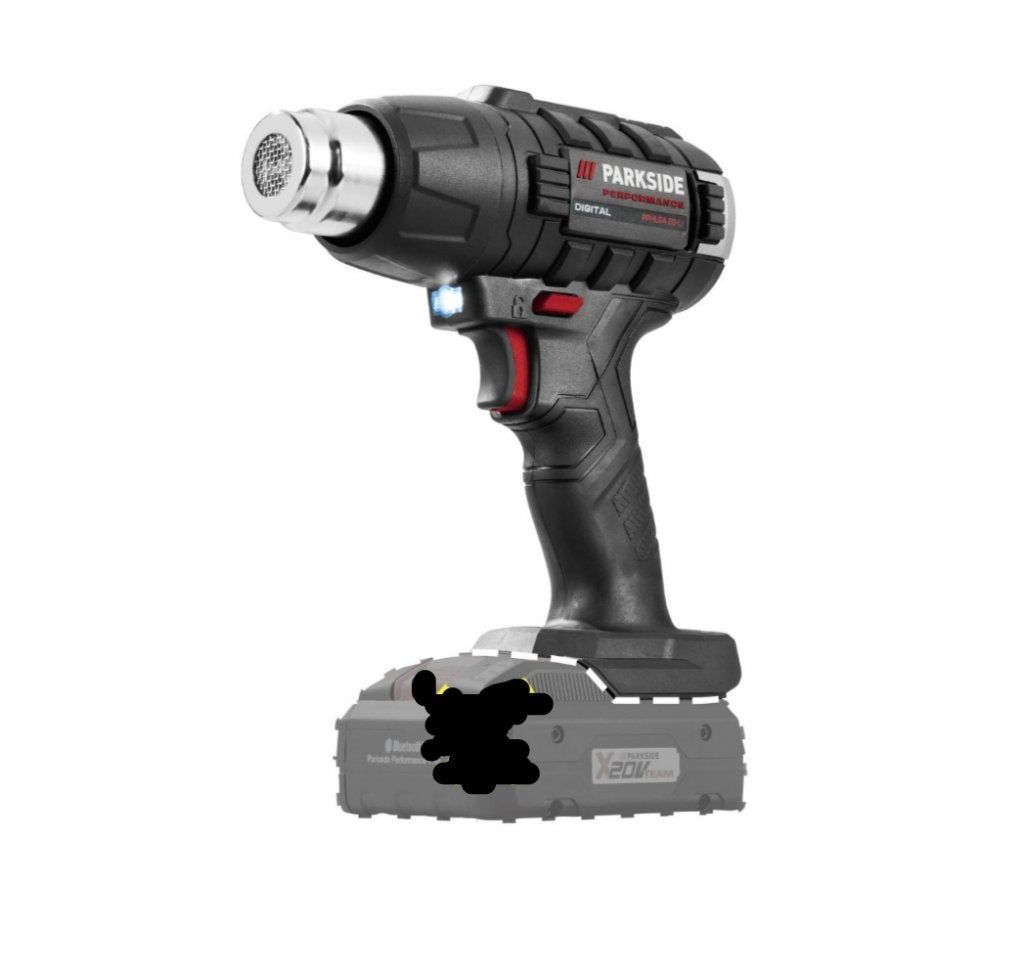 Accu heteluchtpistool Parkside Performance 20V 4Ah + oplader, Ophalen of Verzenden, Nieuw, Overige typen