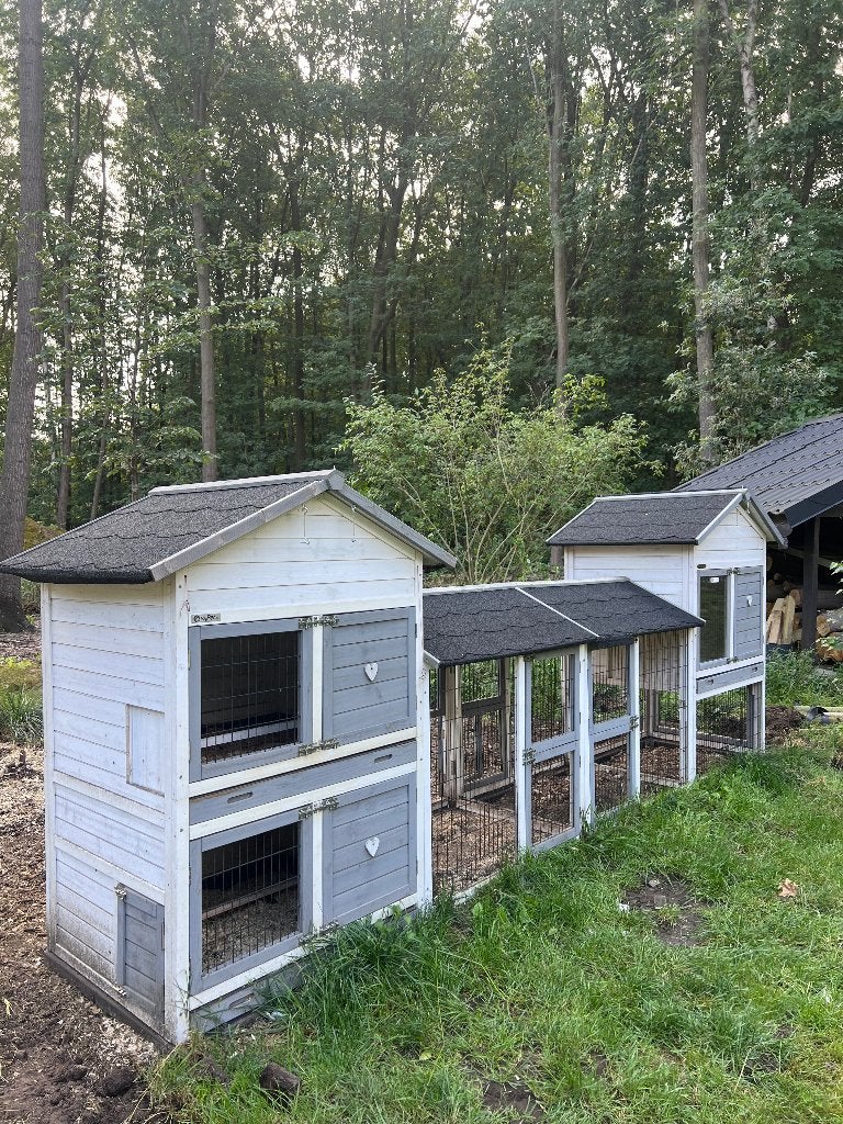 Kippen/konijnenhok prestige, Tuin en Terras, Ophalen, Gebruikt