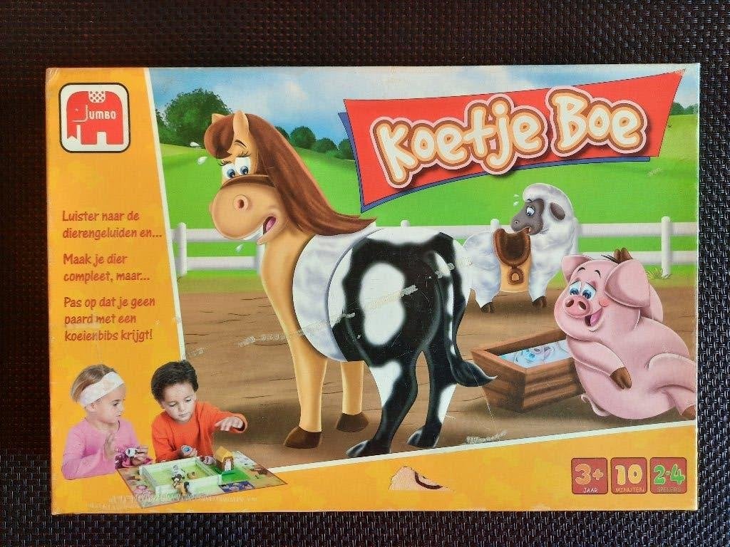 Koetje boe spel van Jumbo ( D10), Kinderen en Baby's, Speelgoed | Educatief en Creatief, Ophalen of Verzenden, Zo goed als nieuw