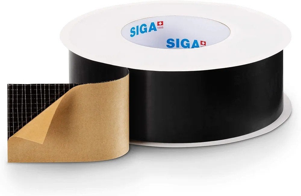 Tape SIGA Wigluv Black | 60mm x 40m | GOEDKOOPSTE NEDERLAND!, 4 tot 8 cm, Nieuw, Ophalen of Verzenden, Minder dan 5 m²