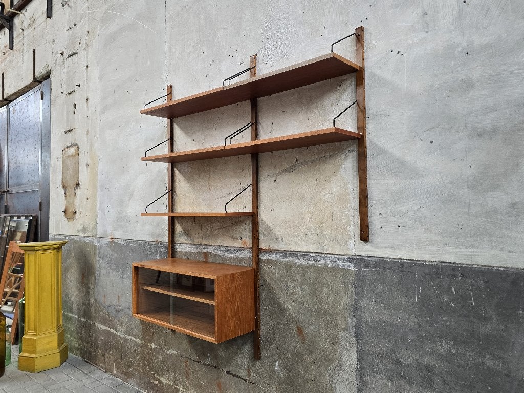 Mid Century Design Cadovius Wandmeubel Teak | Vintage Kast
