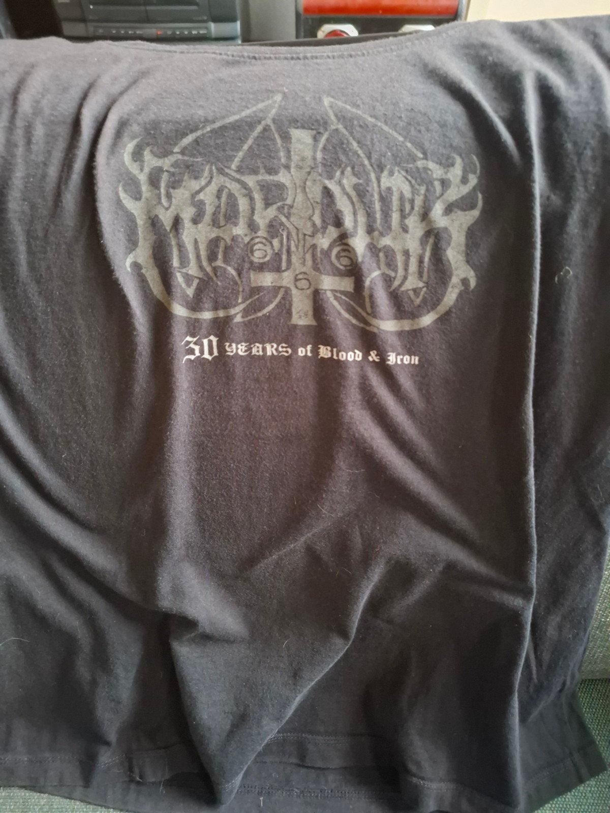 Girly Shirt: Marduk - 30 Years of Blood & Iron  [XL], Zwart, Maat 46/48 (XL) of groter, Nieuw, Ophalen of Verzenden