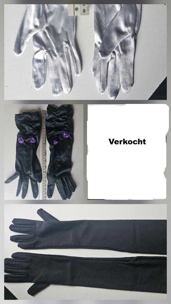 Gala handschoenen prijs is per stuk, Kleding | Dames, Gelegenheidskleding, Ophalen of Verzenden, Zo goed als nieuw, Overige kleuren