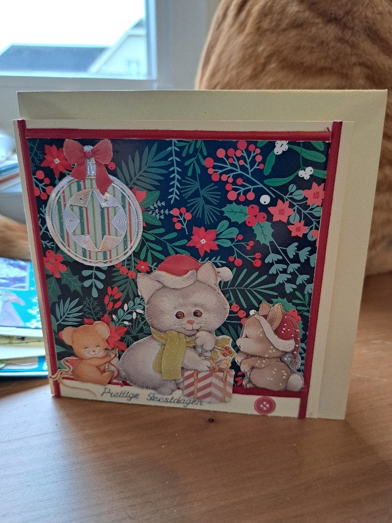 KERST KAARTEN MET ENVELOP!!!, Ophalen of Verzenden, Nieuw, Kerst