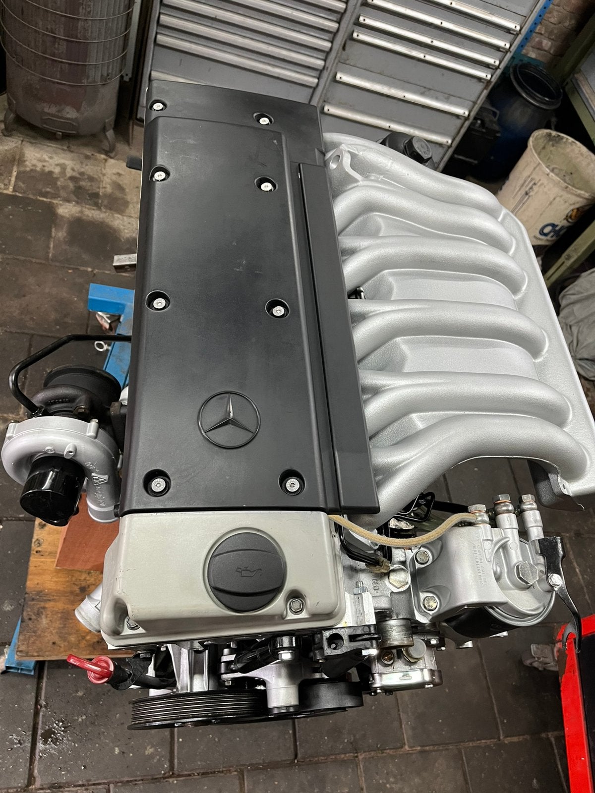 Mercedes om606 motorblok, Auto-onderdelen, Motor en Toebehoren, Ophalen, Gereviseerd, Mercedes-Benz