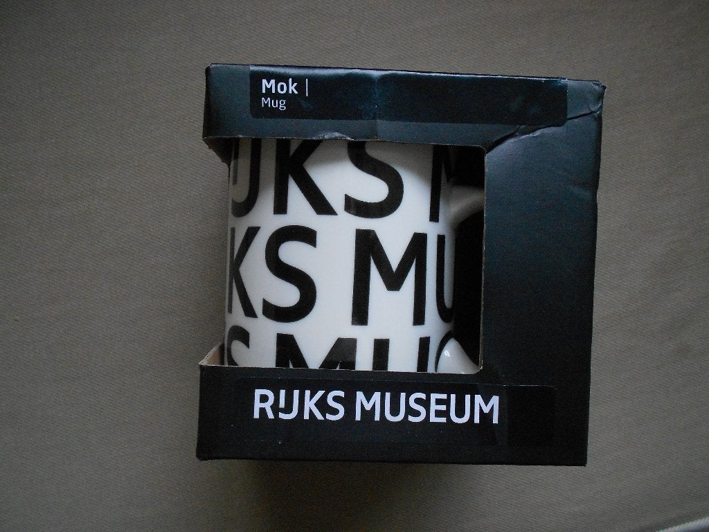 Rijksmuseum Beker / Mok - Nieuw in doos, Ophalen, Nieuw, Gebruiksvoorwerp