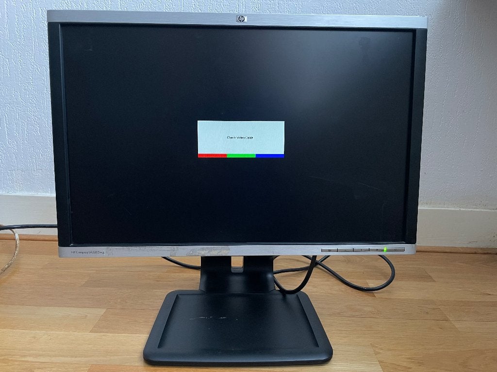 HP Compaq LA2205wg Monitor, Ophalen, Full HD, HP Compaq, In hoogte verstelbaar