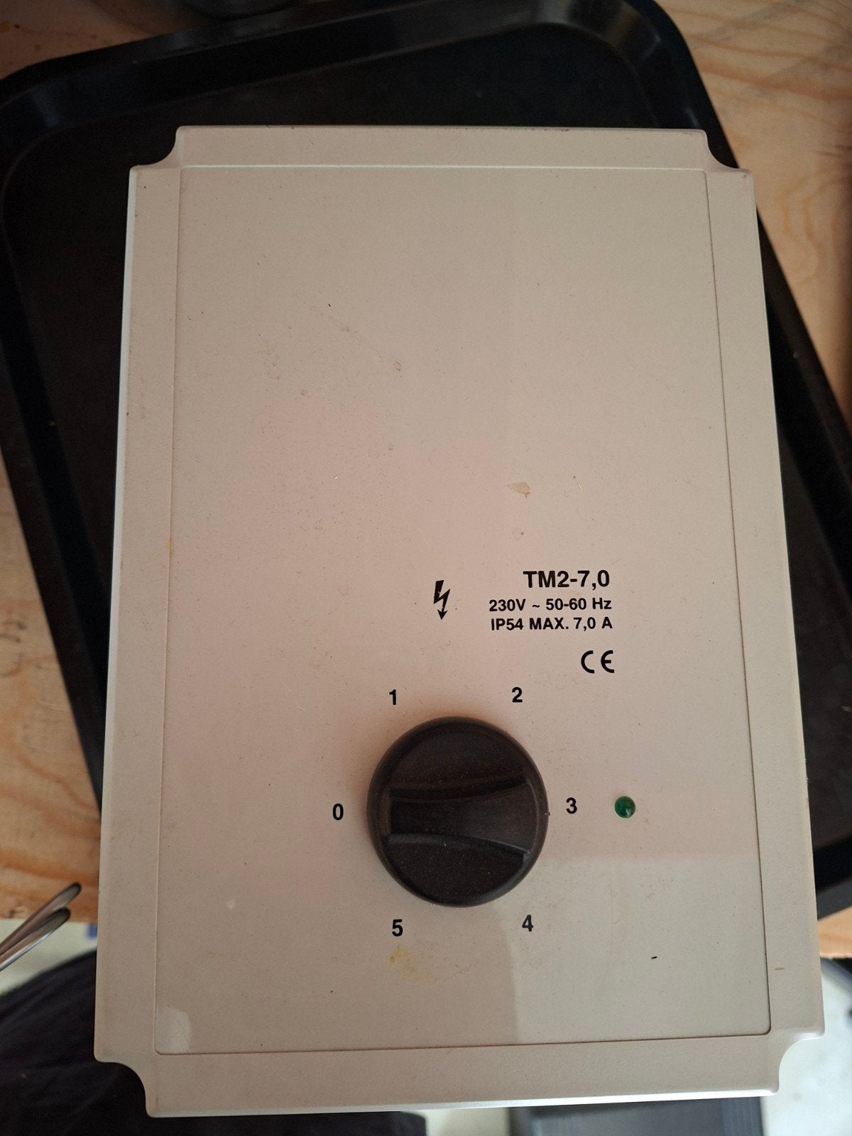 Toerenregelaar afzuiging TM2-7,0 - 230V, IP54, max 7A, Verzenden