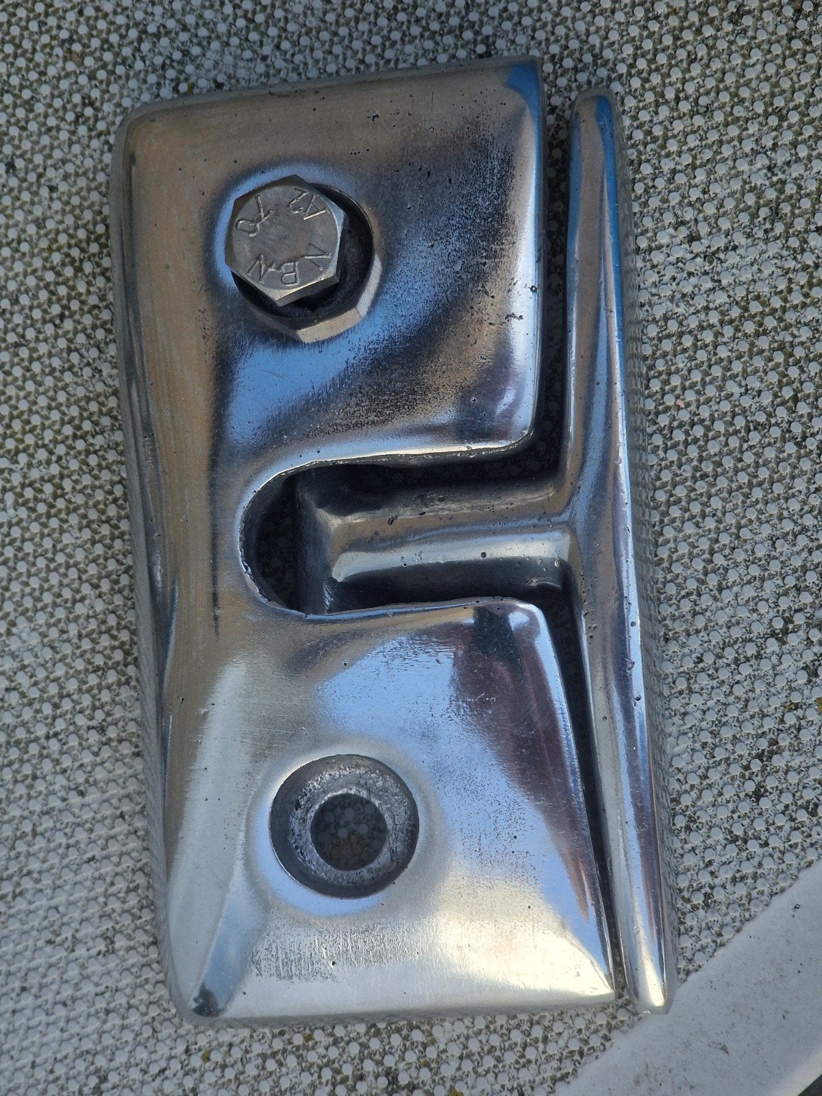 Aluminium Klamp 4 stuks voor boot of jacht, Ophalen of Verzenden, Nieuw, Lijn of Blok