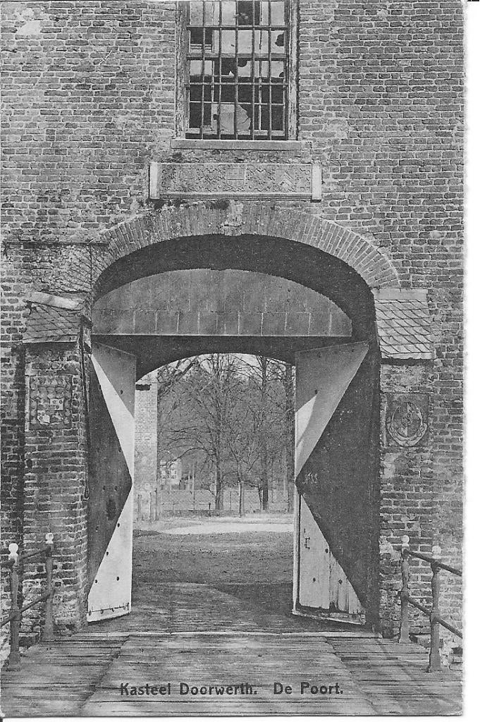 Kasteel Doorwerth De Poort., Ophalen of Verzenden, 1920 tot 1940, Ongelopen, Gelderland