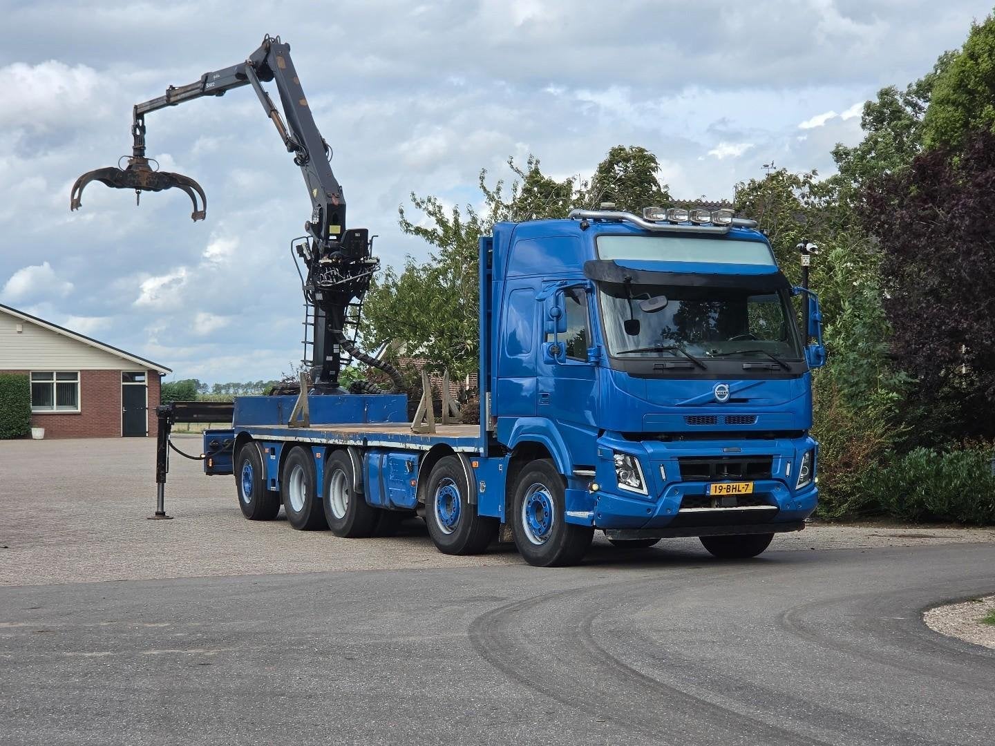 Volvo FM 500!RIJPLATEN AUTO!10x4!BESTUURBAAR VANAF DE KRAAN!, Automaat, Euro 6, Overige kleuren, Bedrijf