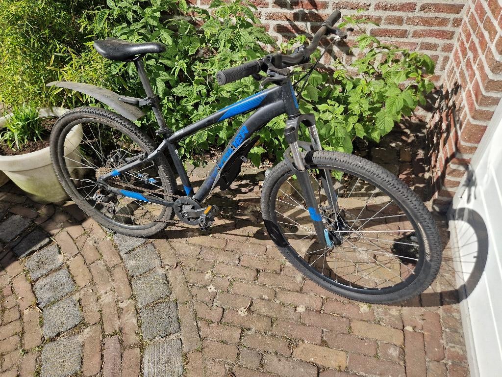 Mountainbike merk Rockrider ST 120 (voor 10/13 jarige), Gebruikt, Hardtail, Heren, Schijfrem