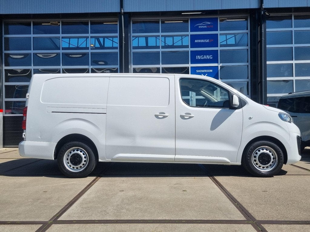 Peugeot Expert 2.0 BlueHDI 180 L3-H1 3-Pers Automaat TREKHAA, Auto's, Gebruikt, Euro 6, Automatische klimaatregeling, Wit