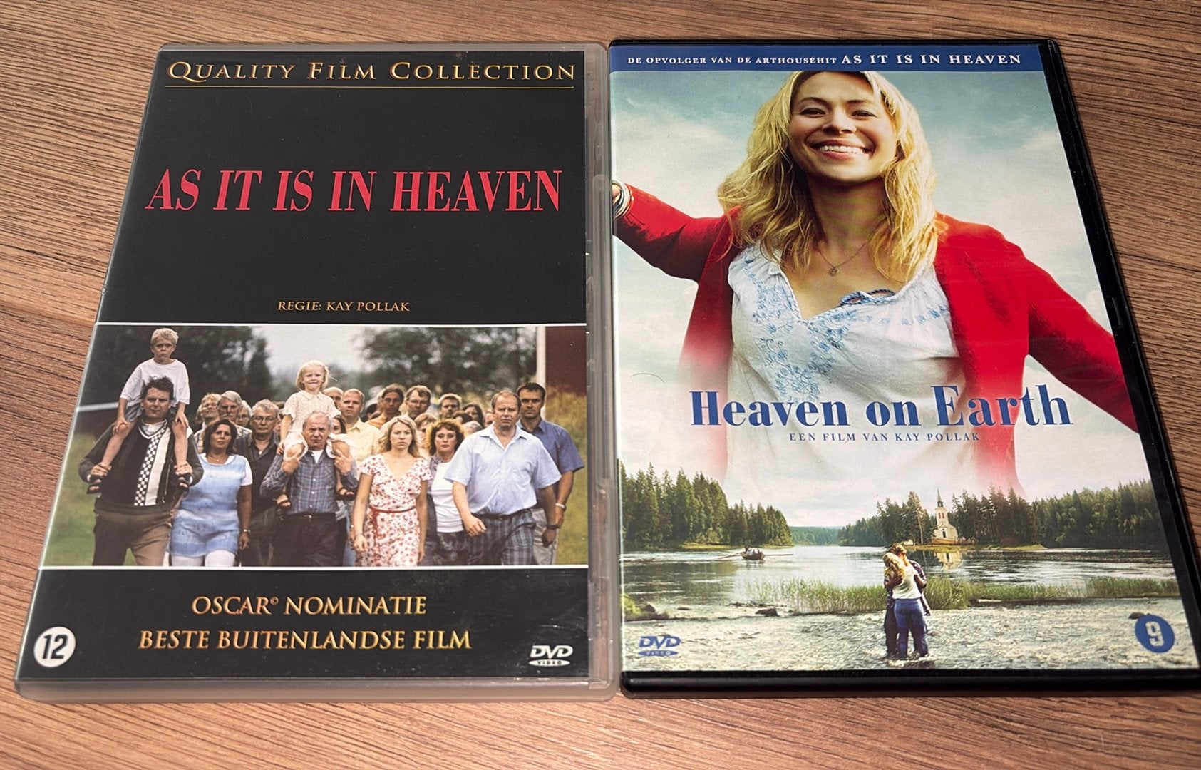 As it is in Heaven en het vervolg Heaven on Earth op dvd., Vanaf 16 jaar, Ophalen of Verzenden, Zo goed als nieuw, Overige gebieden