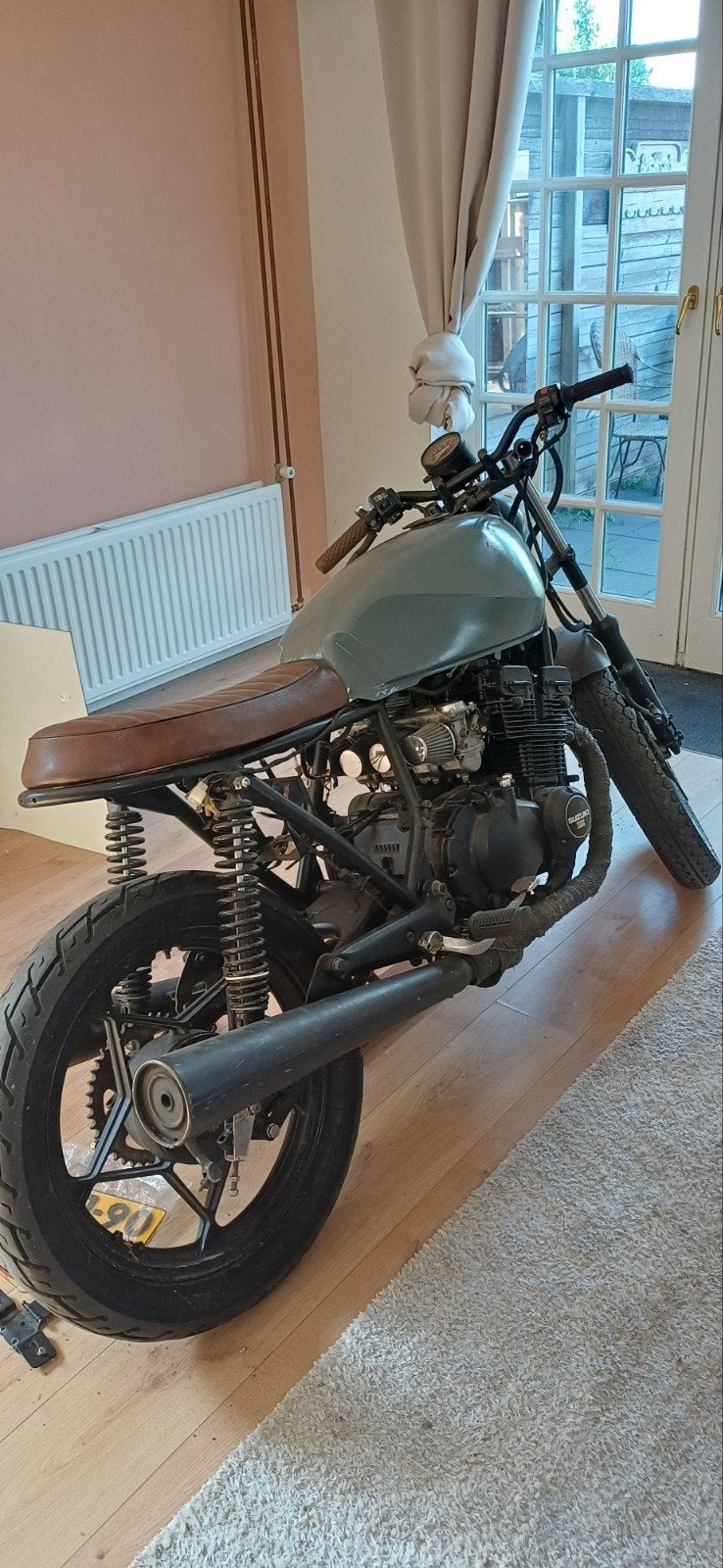 Suzuki GS500E Cafe Racer Project - Opknapper