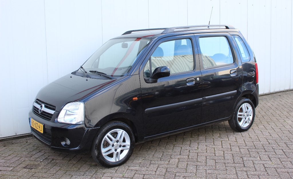 OPEL Agila 1.2 16V TWINPORT Maxx AIRCO ZEER MOOI ! !, Voorwielaandrijving, Stof, 4 cilinders, Zwart