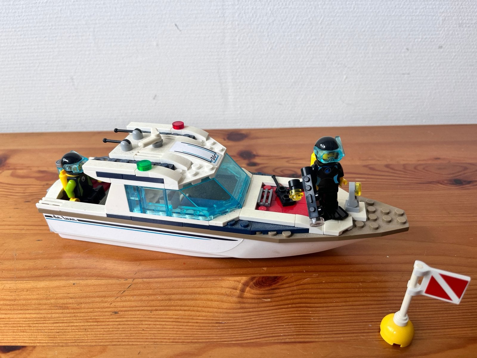 Lego boot met duikers, Ophalen, Overige thema's, Lego, Inclusief instructies