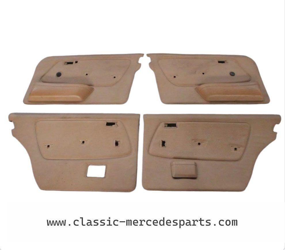 4x Deurpaneel / deurbekleding Mercedes w123 sedan / station, Ophalen, Gebruikt, -, -