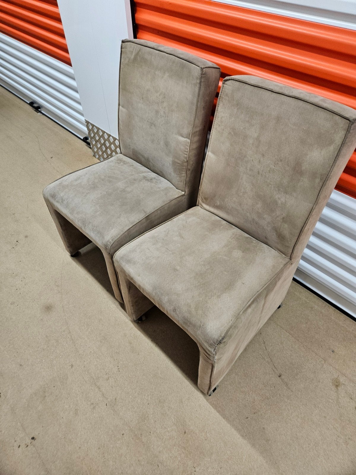 eetkamer stoelen op wieltjes, Ophalen of Verzenden, Gebruikt, Vier