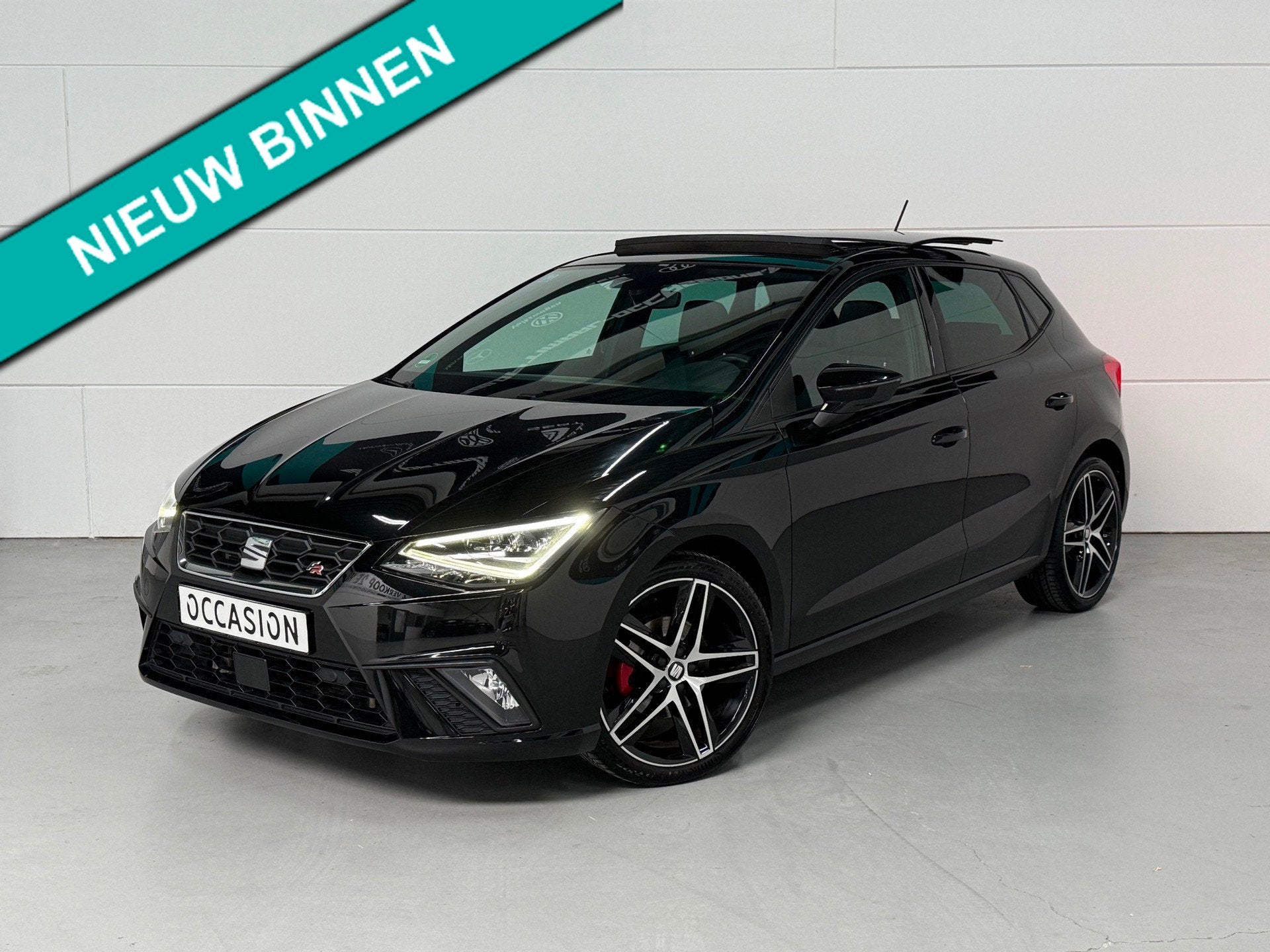 SEAT Ibiza 1.0 TSI FR Pano LED Beats Cam Keyless Alcantara V, Auto's, Seat, Gebruikt, 1072 kg, Bedrijf, 3 cilinders