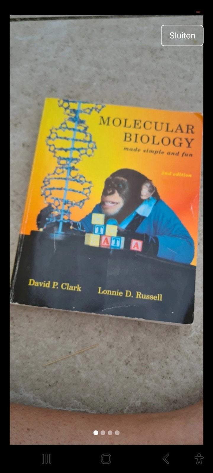 Molecular Biology: Made Simple and Fun - 2nd Edition, Boeken, Gelezen, David P. Clark, Lonnie D. Russell, Beta, HBO