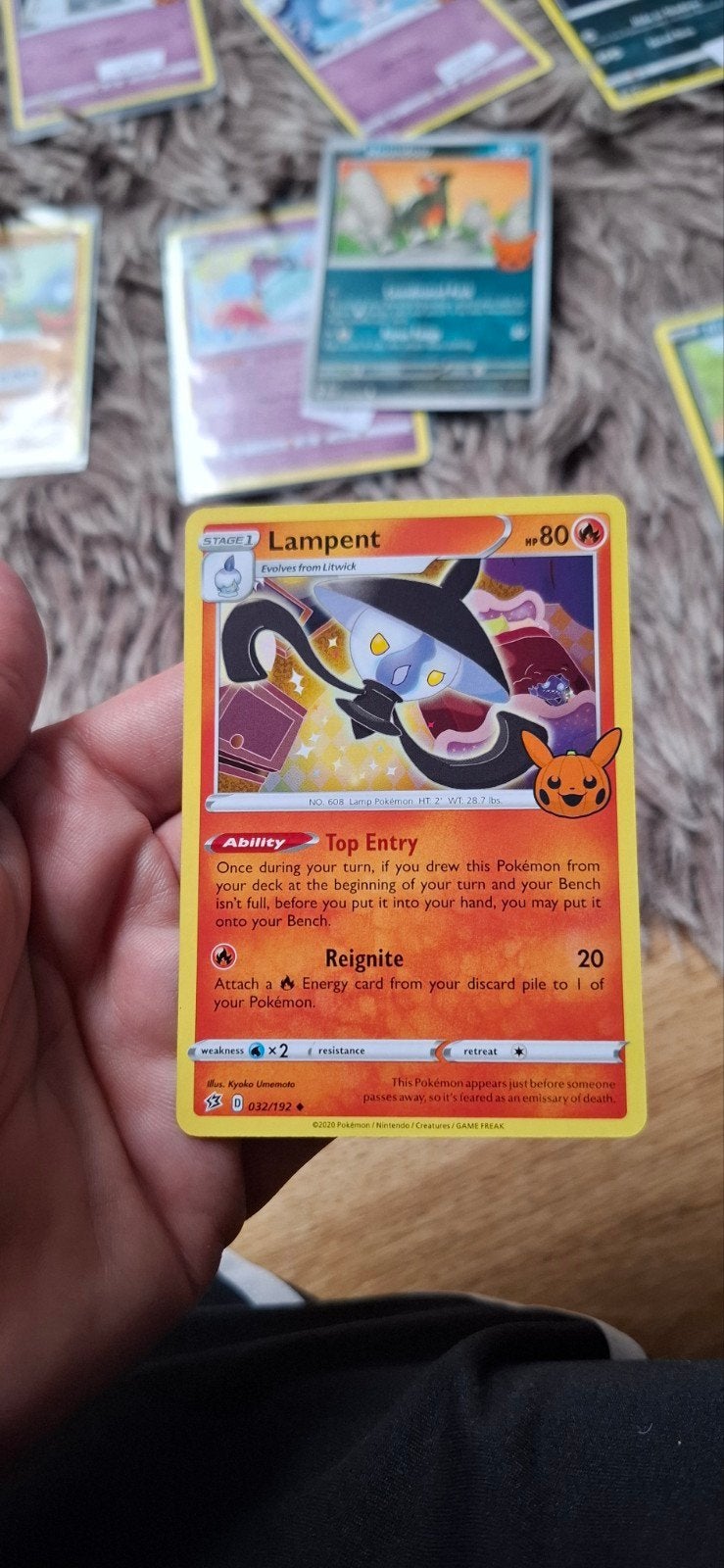 Lampent (Trick or Trade Halloween), Ophalen of Verzenden, Zo goed als nieuw, Losse kaart