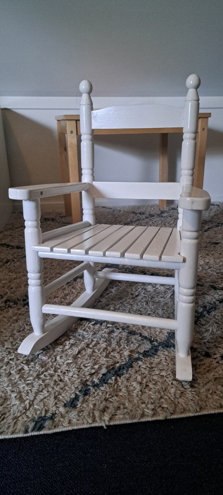 Witte schommelstoel voor kinderen, Ophalen, Gebruikt, Stoel(en)