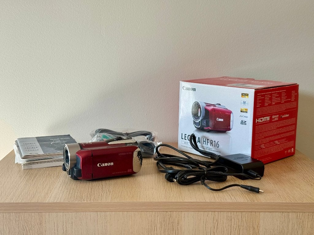 Canon Legria HF R16 Full HD Camcorder in original box, Ophalen, Full HD, Canon, 20x of meer