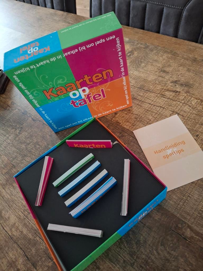 Kaarten op tafel, Ophalen of Verzenden