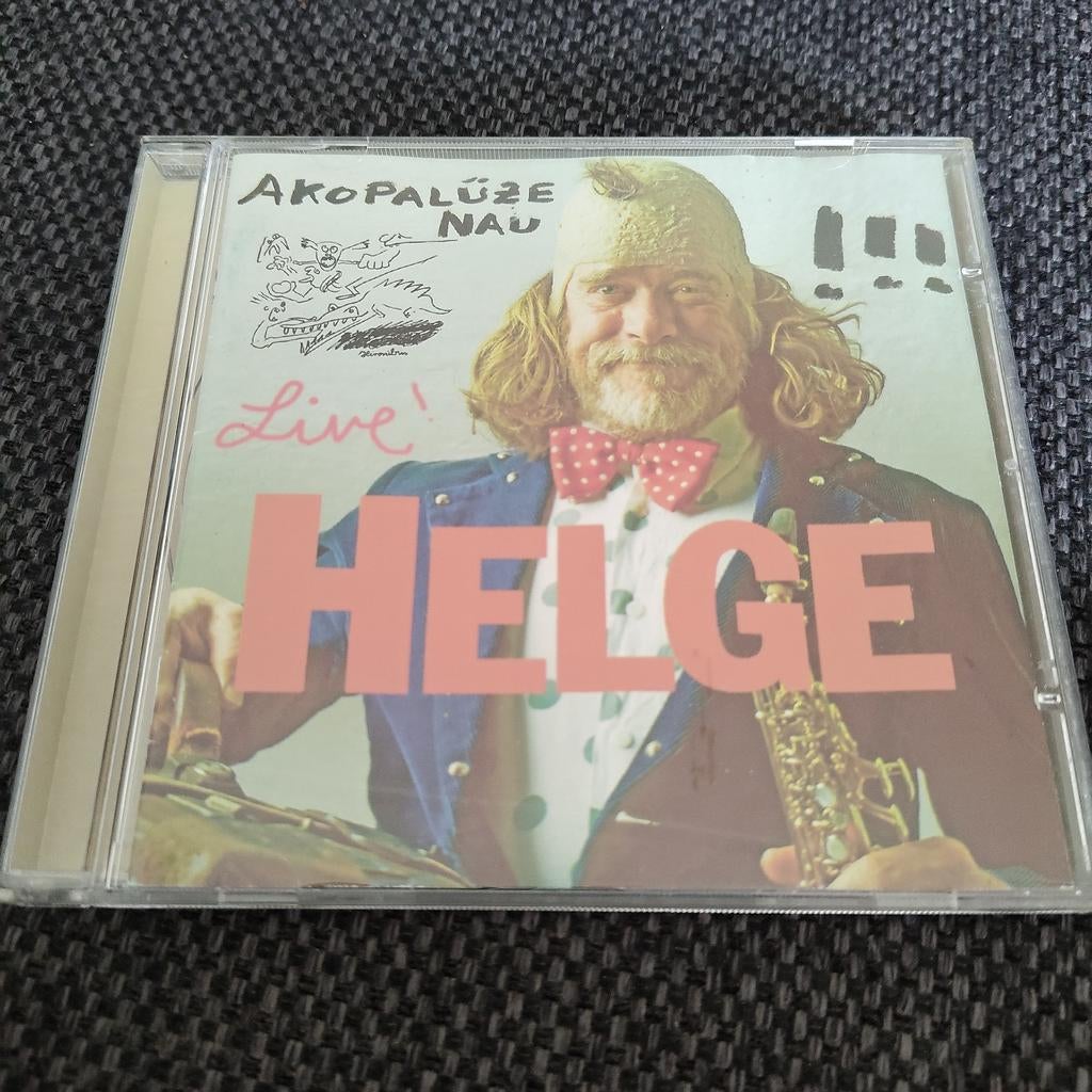 Helge Schneider - Ako Palüze Nau!!! Live CD, Ophalen of Verzenden, Zo goed als nieuw