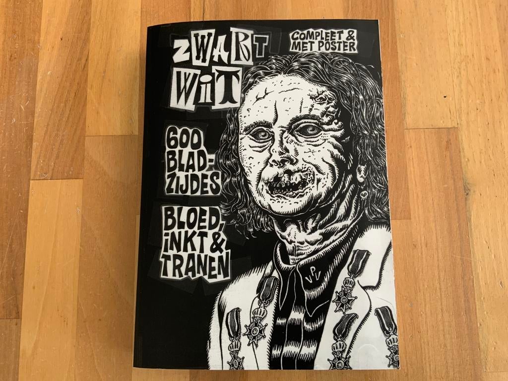 Zwartwit integraal Bloed Inkt en Tranen (Fred de Heij), NS, Eén stripboek, Ophalen of Verzenden, Zo goed als nieuw, Fred de Heij e.a.