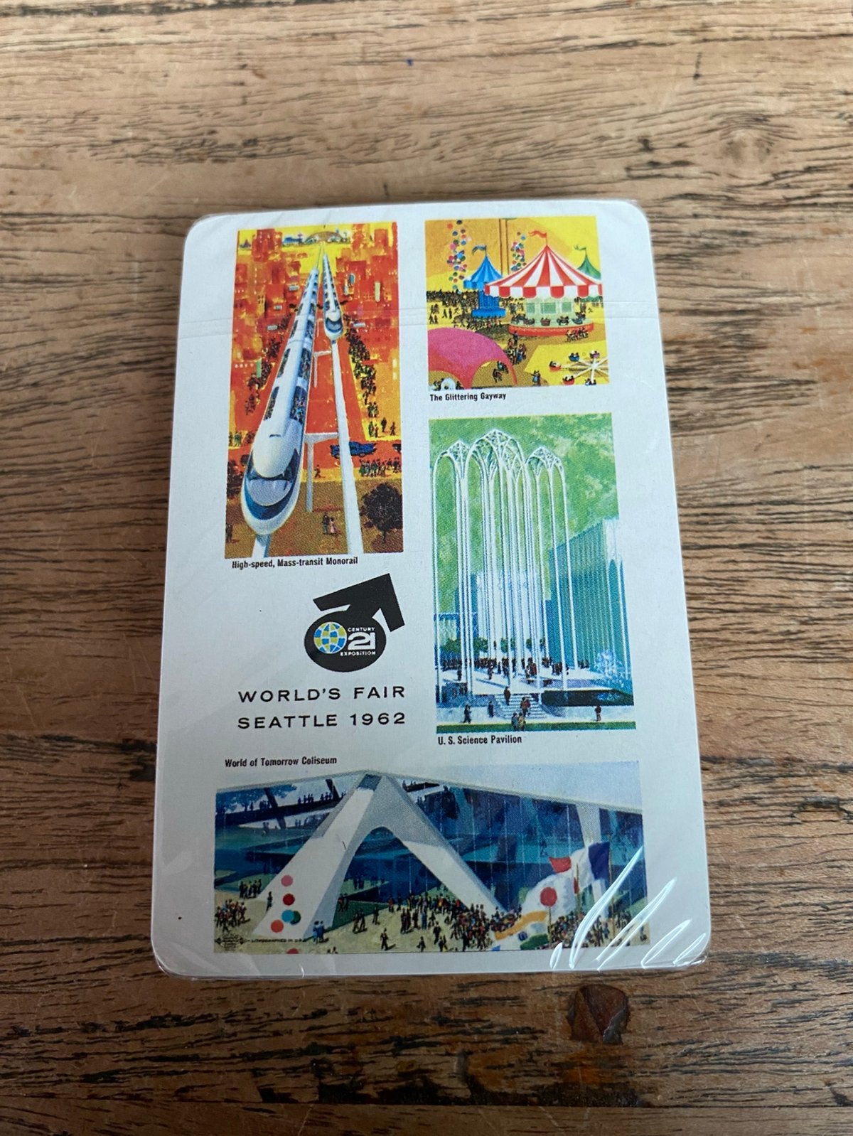 Kaartspel world’s Faire Seatle 1962 , nieuw in seal, Ophalen of Verzenden, Nieuw, Speelkaart(en)