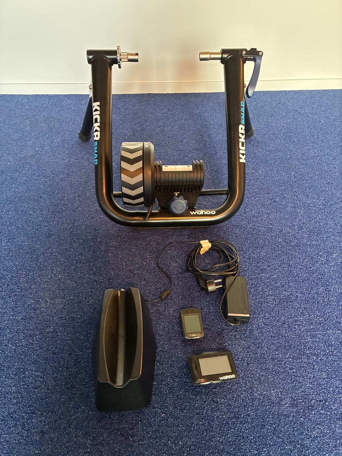 Wahoo KICKR SNAP Smart Trainer + ELEMNT BOLT & ROAM, Fietsen en Brommers, Ophalen, Gebruikt, Minder dan 20 kg, Opvouwbaar
