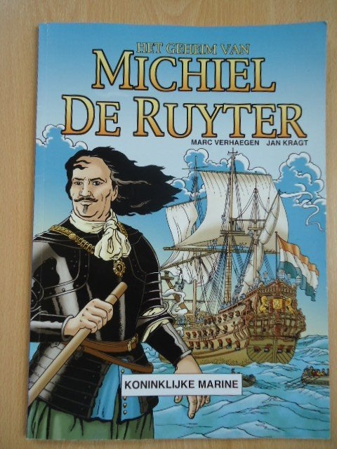 Het geheim van Michiel de Ruyter, Marc Verhaegen & Jan Kragt, Eén stripboek, Ophalen of Verzenden, Zo goed als nieuw