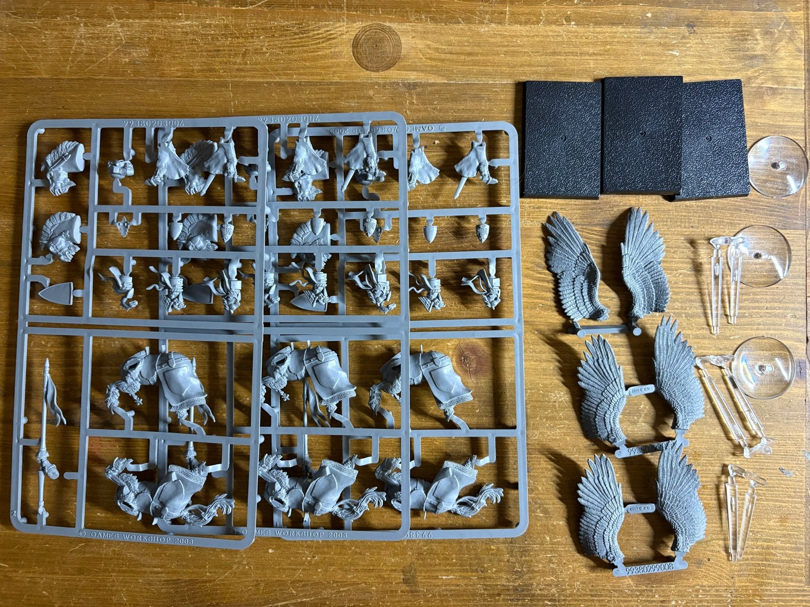 Warhammer Bretonnia Old World Pegasus knights, Hobby en Vrije tijd, Ophalen of Verzenden, Zo goed als nieuw, Warhammer