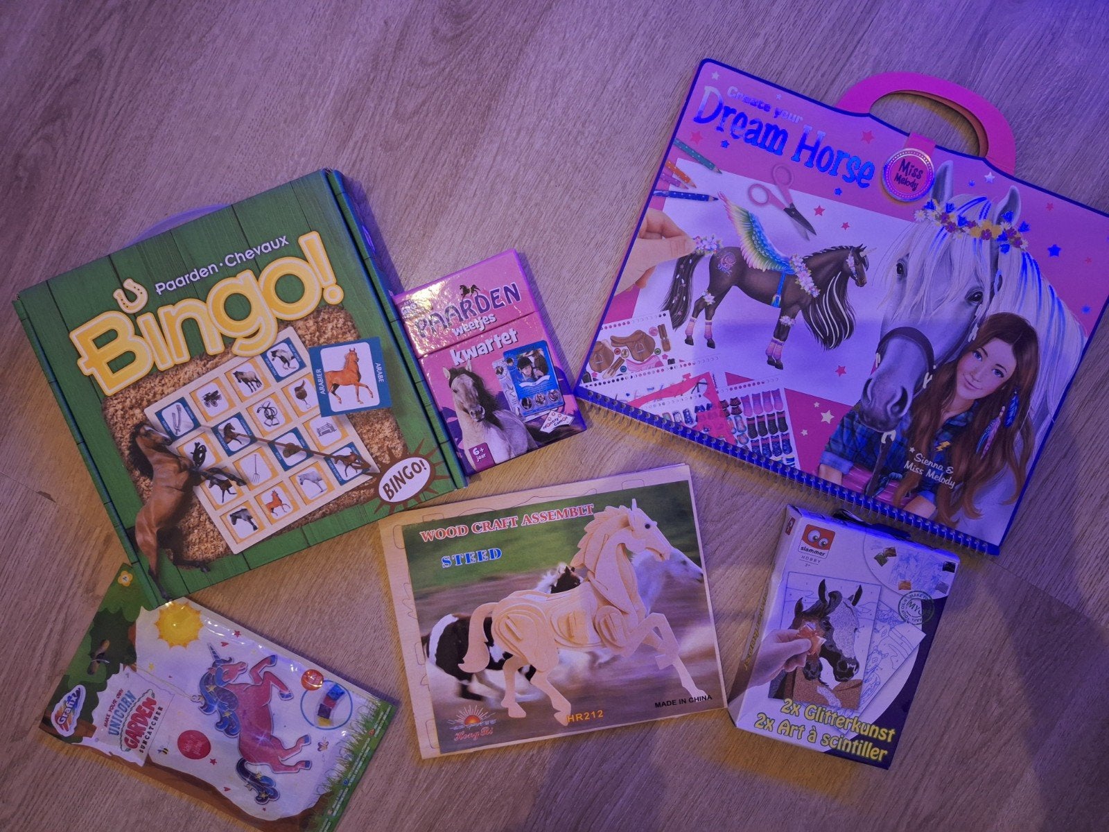 paarden spelletjes en knutsel pakket, Ophalen of Verzenden, Nieuw, Meerdere stickers