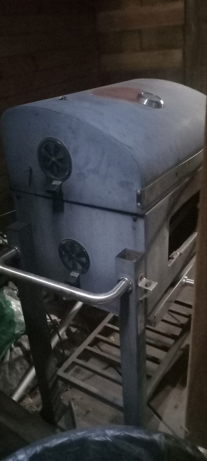 Barbecue gebruik, Ophalen, Gebruikt